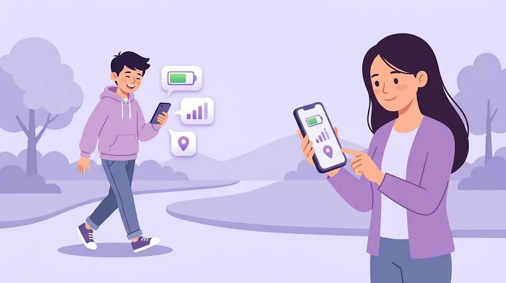 Batterie et signal : surveiller l'appareil