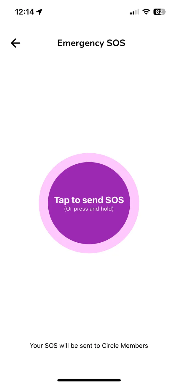 SOS-Warnung senden